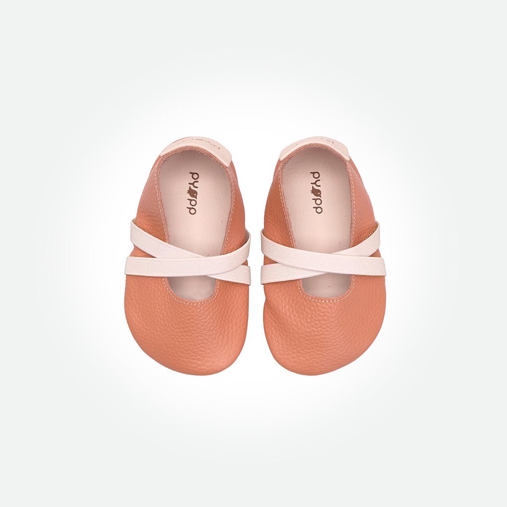 Baby Mary Jane Ballet Teracotta