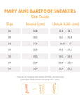 Mary Jane Barefoot Sneakers - Pyopp Barefoot