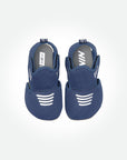 Ninja Active Barefoot Sandals Open Heels - Navy Pops - Pyopp Barefoot