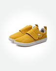 Badii Barefoot Sneakers - Butter Yellow On White - Pyopp Barefoot