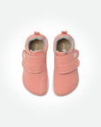 Badii Barefoot Sneakers - Carrot Orange On White - Pyopp Barefoot