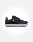Badii Barefoot Sneakers - Indigo Blue On White - Pyopp Barefoot