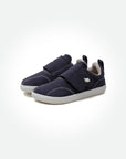 Badii Barefoot Sneakers - Indigo Blue On White - Pyopp Barefoot
