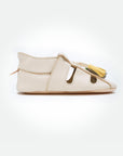 Bora Moccasins Sandals - Ivory - Pyopp