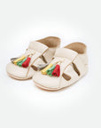 Bora Moccasins Sandals - Ivory - Pyopp