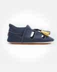 Bora Moccasins Sandals - Navy - Pyopp