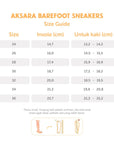 Aksara Barefoot Sneakers - Timeless Series - Pyopp Barefoot