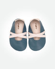 Baby Mary Jane Ballet - Turquoise - Pyopp Barefoot