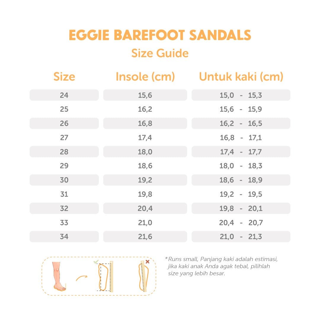 Eggie Barefoot Sandals - Pyopp Barefoot