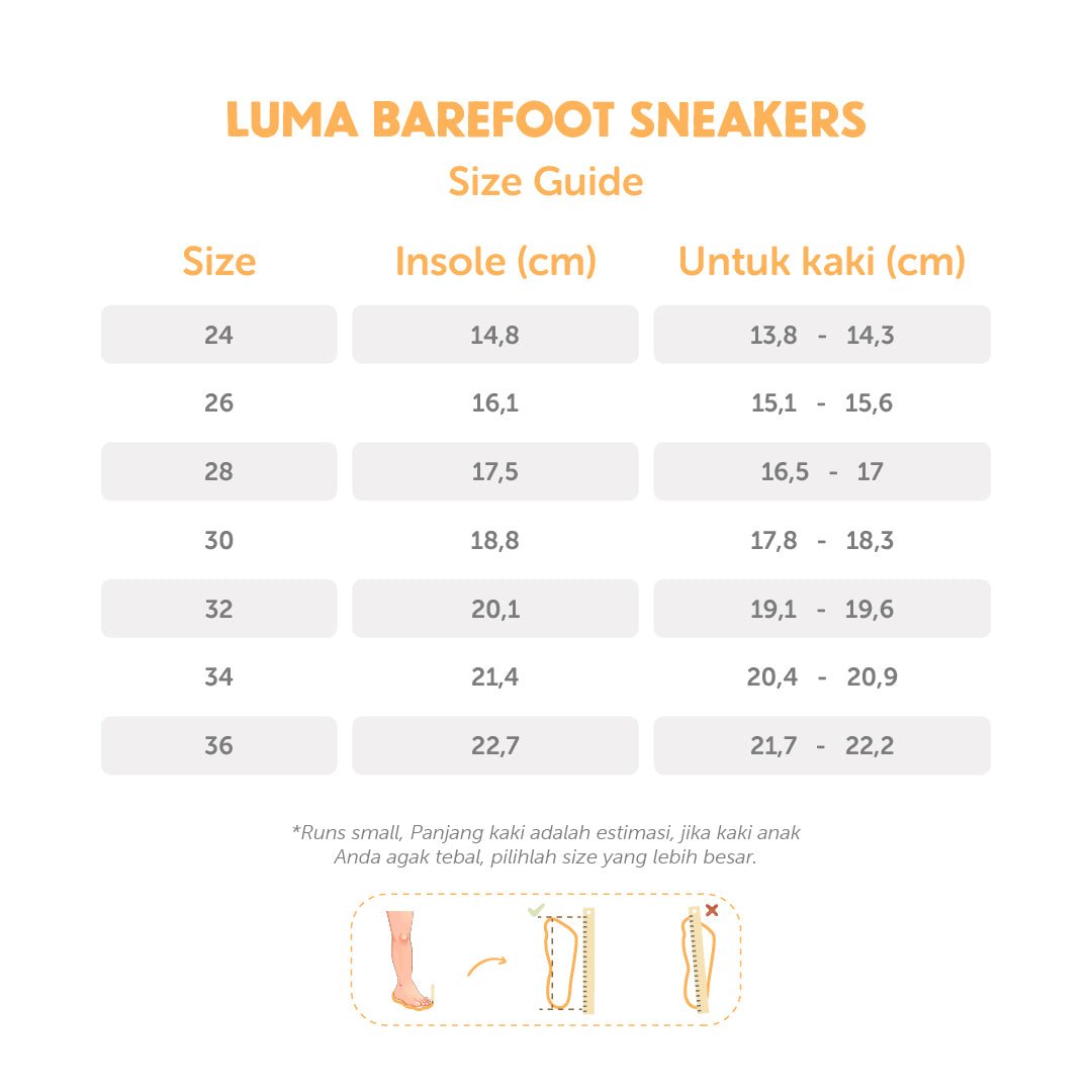 Luma Barefoot Sneakers - Pyopp Barefoot