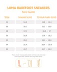 Luma Barefoot Sneakers - Pyopp Barefoot