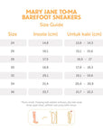 Mary Jane To-Ma Barefoot Sneakers - Pyopp Barefoot