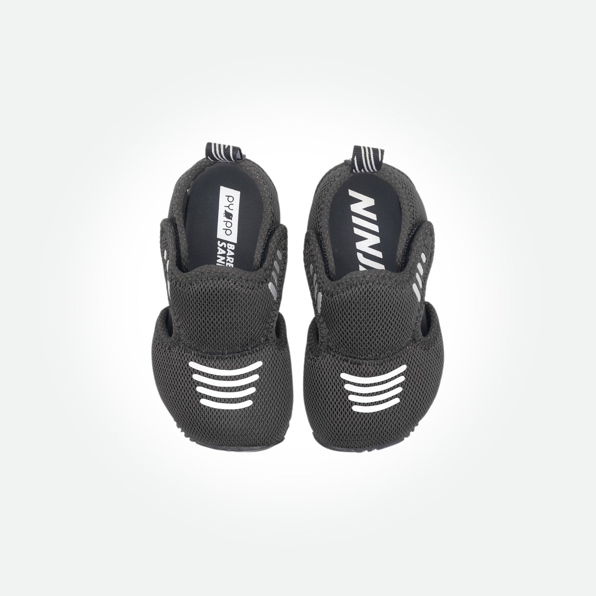 Ninja Active Barefoot Sandals Open Heels - Black - Pyopp Barefoot