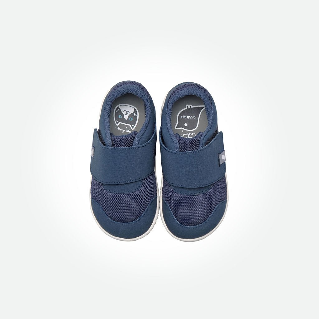 Poco Barefoot Sneakers - Navy Pops - Pyopp Barefoot