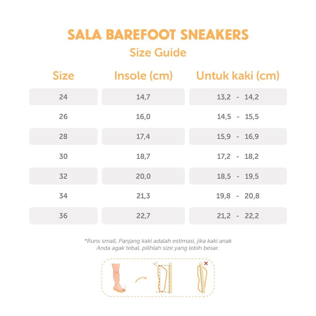 Sala Barefoot Sneakers - Pyopp Barefoot