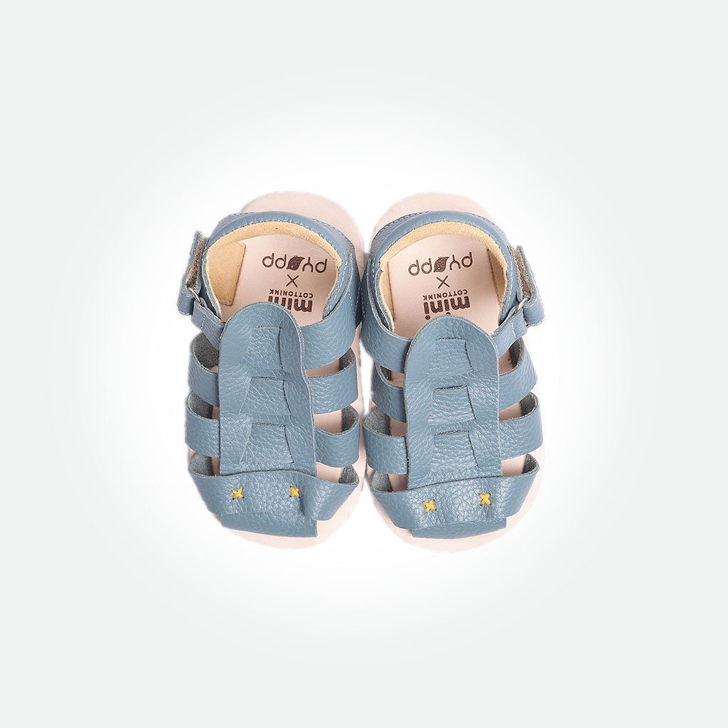 Pyopp Buffy Sandals - Turquoise – Pyopp Barefoot